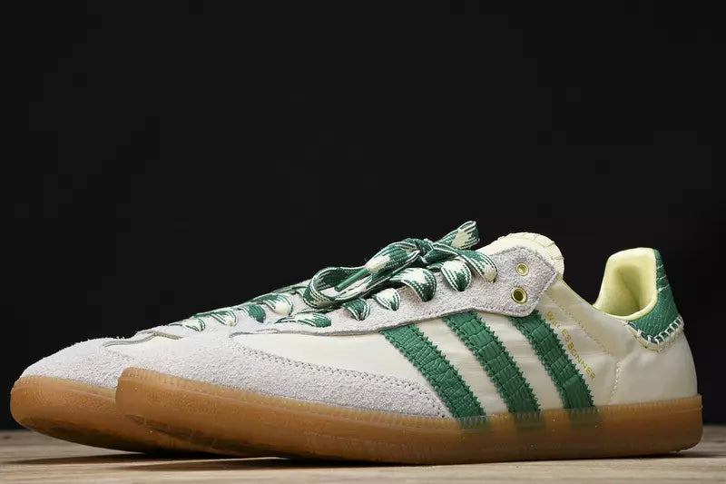 Adidas Samba x Wales Bonner Cream White Bold Green