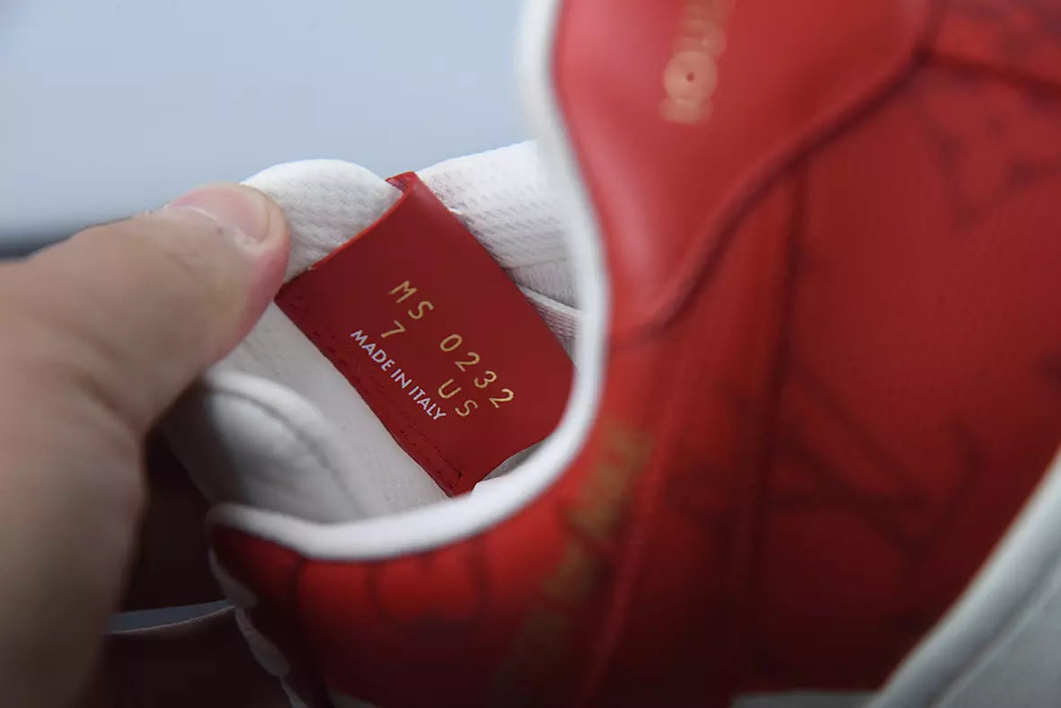 Air force 1 Low Louis Vuitton By Virgil Abloh White Red
