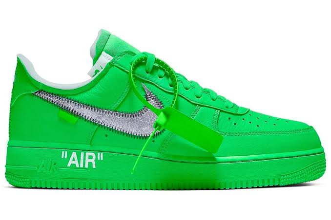 Air force 1 Low Off White Light Green Spark