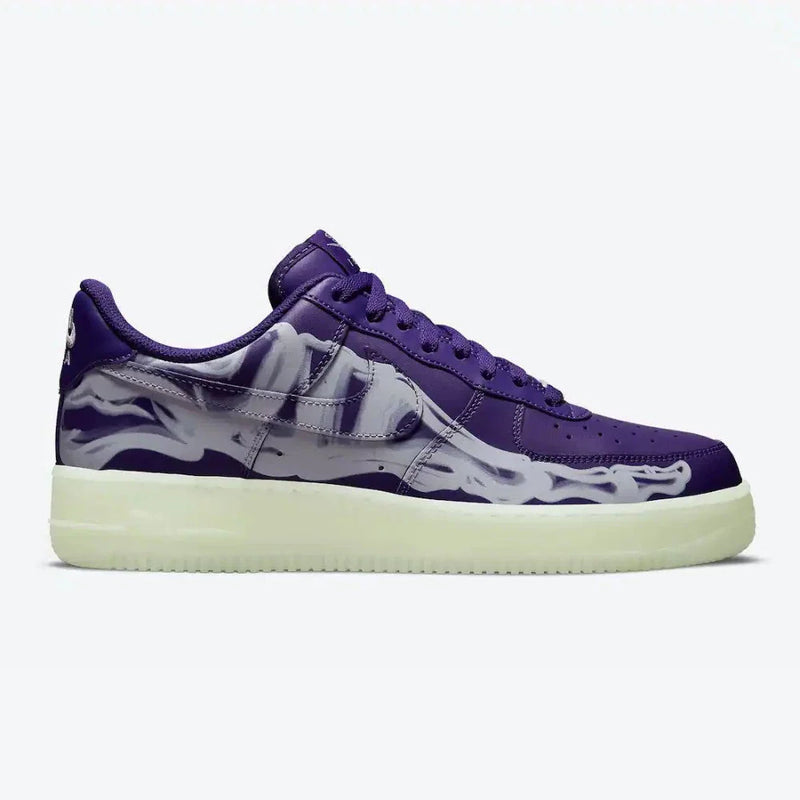Air Force 1 Low Purple Skeleton