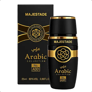 Perfume Árabe Majestade A001 - Masculino 25ml