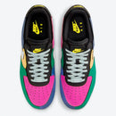 Air Force 1/1 Black Multi-Color