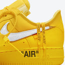 Air force 1 Low Off White University Gold Metallic Silver
