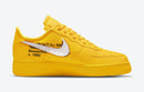Air force 1 Low Off White University Gold Metallic Silver