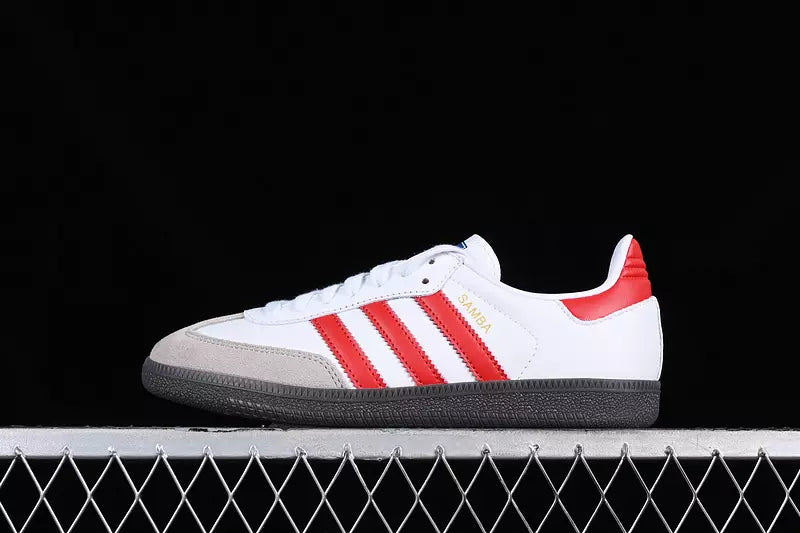 Adidas Samba OG White Scarlet