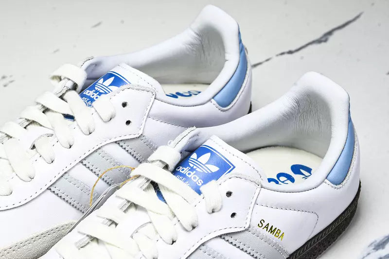 Adidas Samba OG White Halo Blue