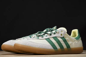 Adidas Samba x Wales Bonner Cream White Bold Green