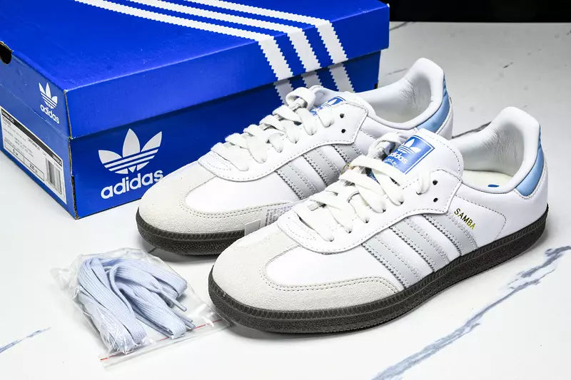 Adidas Samba OG White Halo Blue