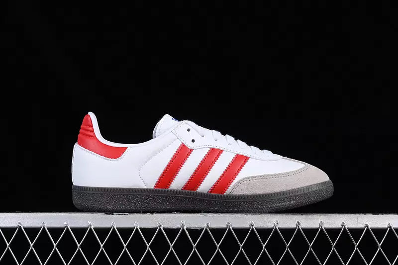 Adidas Samba OG White Scarlet