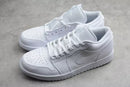 Jordan 1 Low Triple White