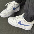 Air Force 1 Low 07 LV8 White Deep Royal Blue