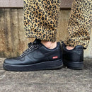 Supreme x Air Force 1 Low Black