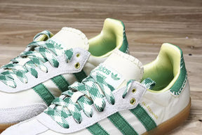 Adidas Samba x Wales Bonner Cream White Bold Green