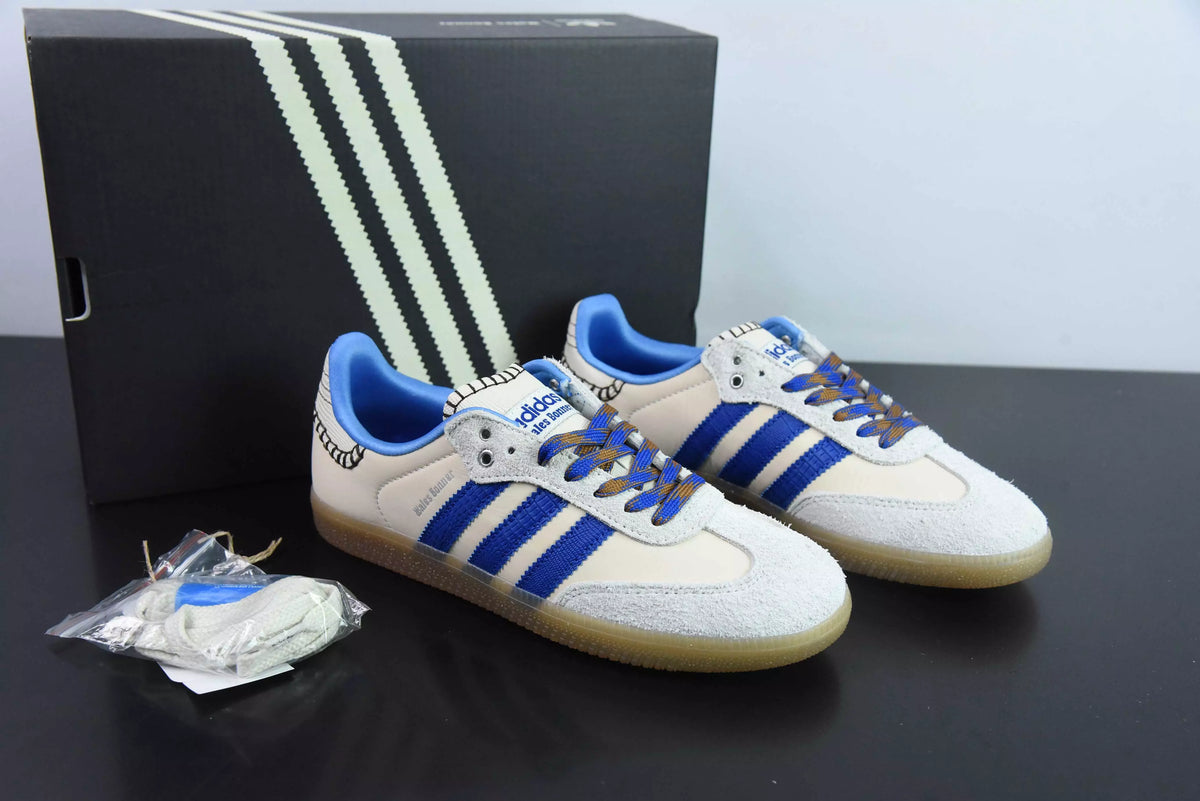 Adidas Samba x Wales Bonner Wonder Clay Royal Blue