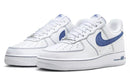 Air Force 1 Low 07 LV8 White Deep Royal Blue