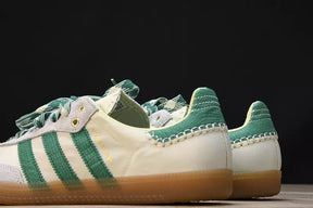 Adidas Samba x Wales Bonner Cream White Bold Green
