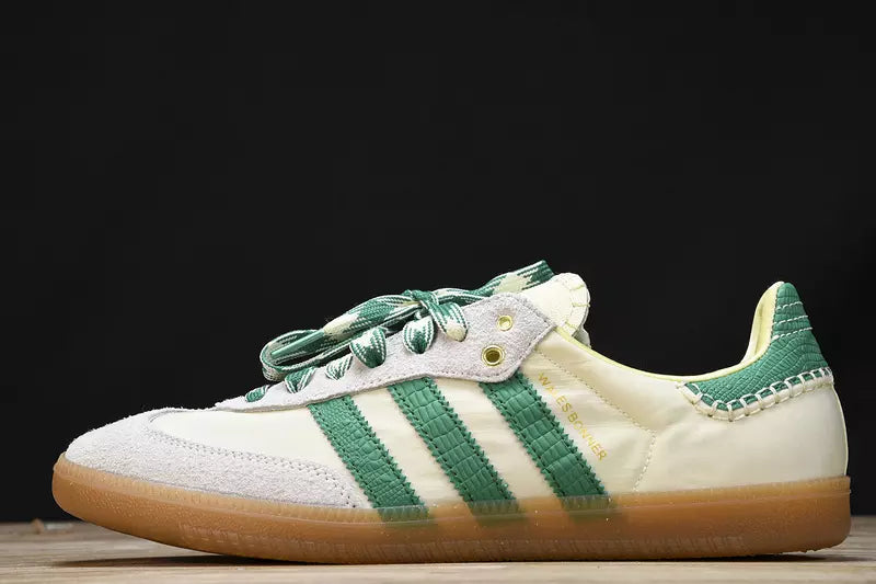 Adidas Samba x Wales Bonner Cream White Bold Green