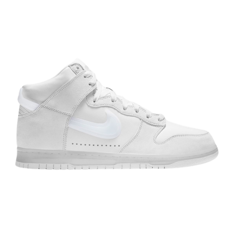 Dunk High White "Special Project" x Slam Jam