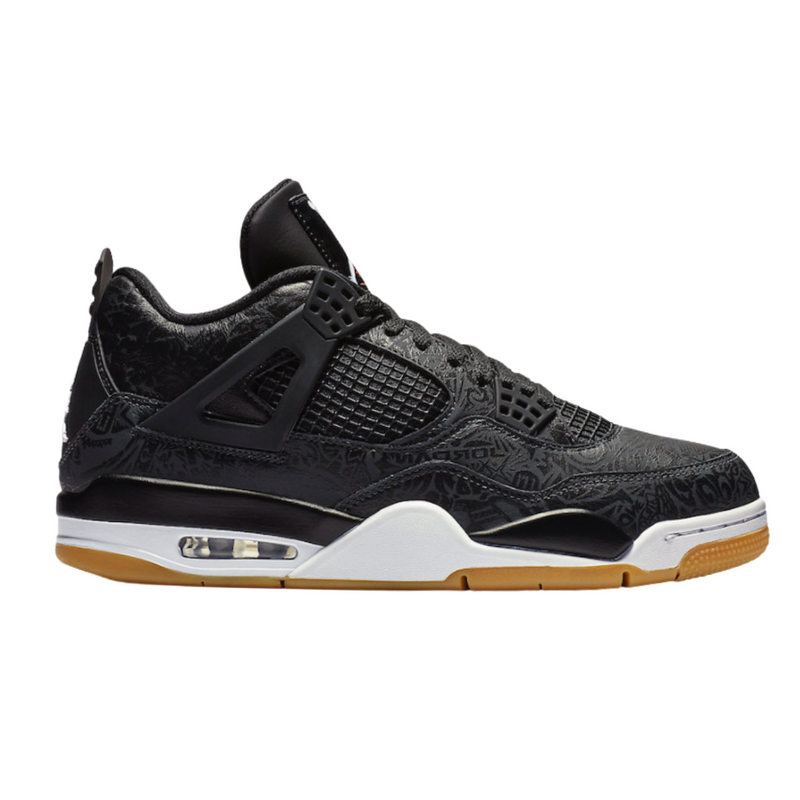 Air Jordan 4 Retro "Laser Black Gum"