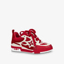 LV Skate Sneaker Red White