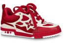 LV Skate Sneaker Red White