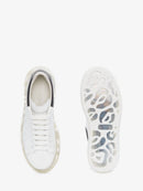 Men's Oversized Transparent Sole Sneaker in Whiteblack